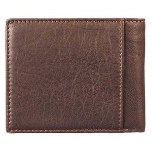 Blessed Man Brown Genuine Leather Wallet