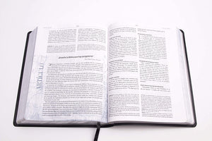 Personalized Biblia de Estudio de Apologética Negro imitación piel (Spanish Edition)