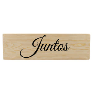 Juntos Spanish Wood Decor