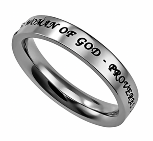 Woman Of God Proverbs 31 - Women's Covenant Ring