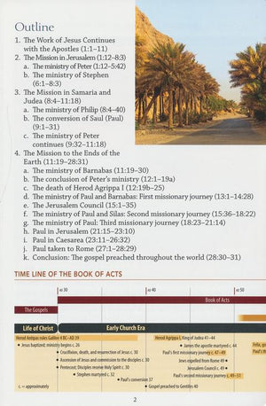 Book Of Acts Pamphlet