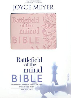 Personalized Battlefield of The Mind Bible: Renew Your Mind Through The Power of God's Word Pink