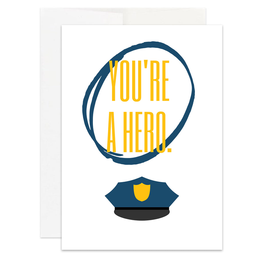 Christian Police Appreciation Card