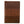 Load image into Gallery viewer, Strong &amp; Courageous  Joshua 1:5-7 Brown Zippered  Journal
