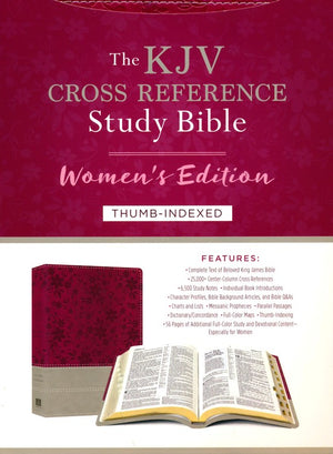 Personalized The KJV Cross Reference Study Bible Women's Edition Indexed King James Version