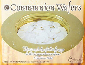 White Communion Wafers 1000 Pack