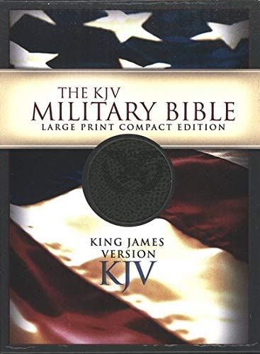 Personalized KJV Compact Military Bible Military Green Simulated Leather