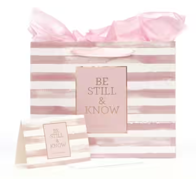 Be Still & Know Gift Bag with Card