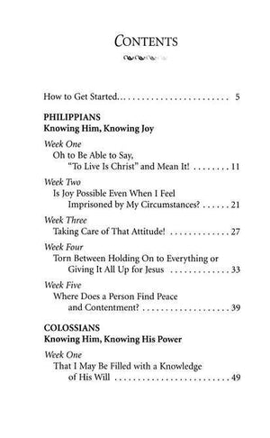 That I May Know Him: Philippians, Colossians - Kay Arthur & David Lawson