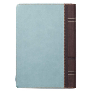 Blessed Luke 1:45 Zippered Classic LuxLeather Journal
