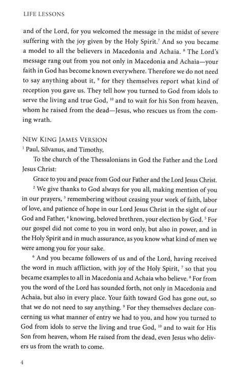 Life Lessons from 1 & 2 Thessalonians, 2018 Edition - Max Lucado