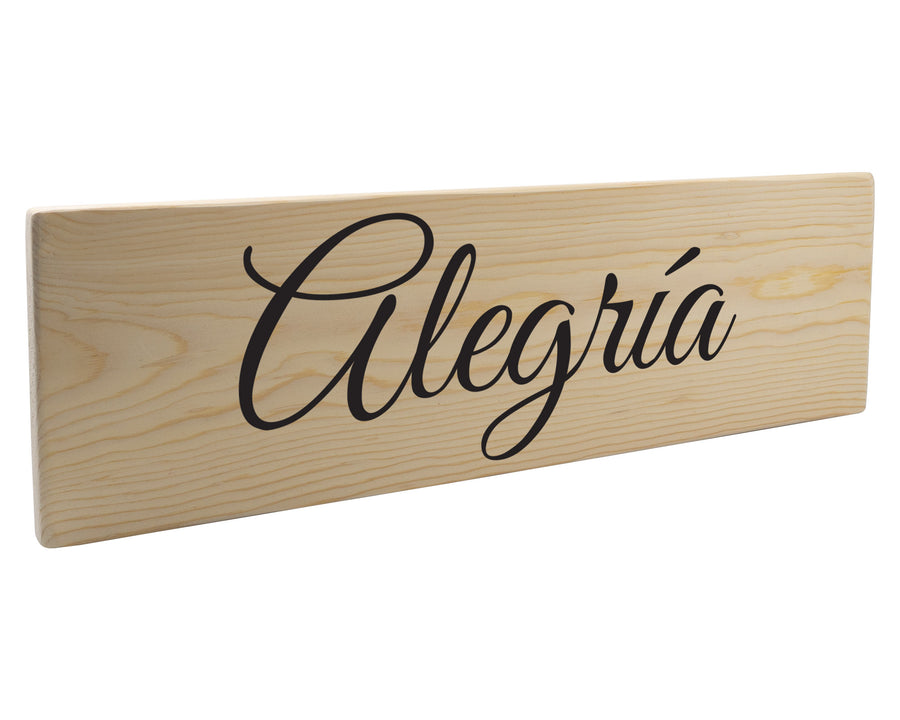 Alegría Spanish Wood Decor