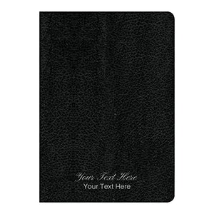 Personalized Custom Text Your Name KJV Life Application Study Bible Third Edition Large Print Red Letter Bonded Leather Black Indexed
