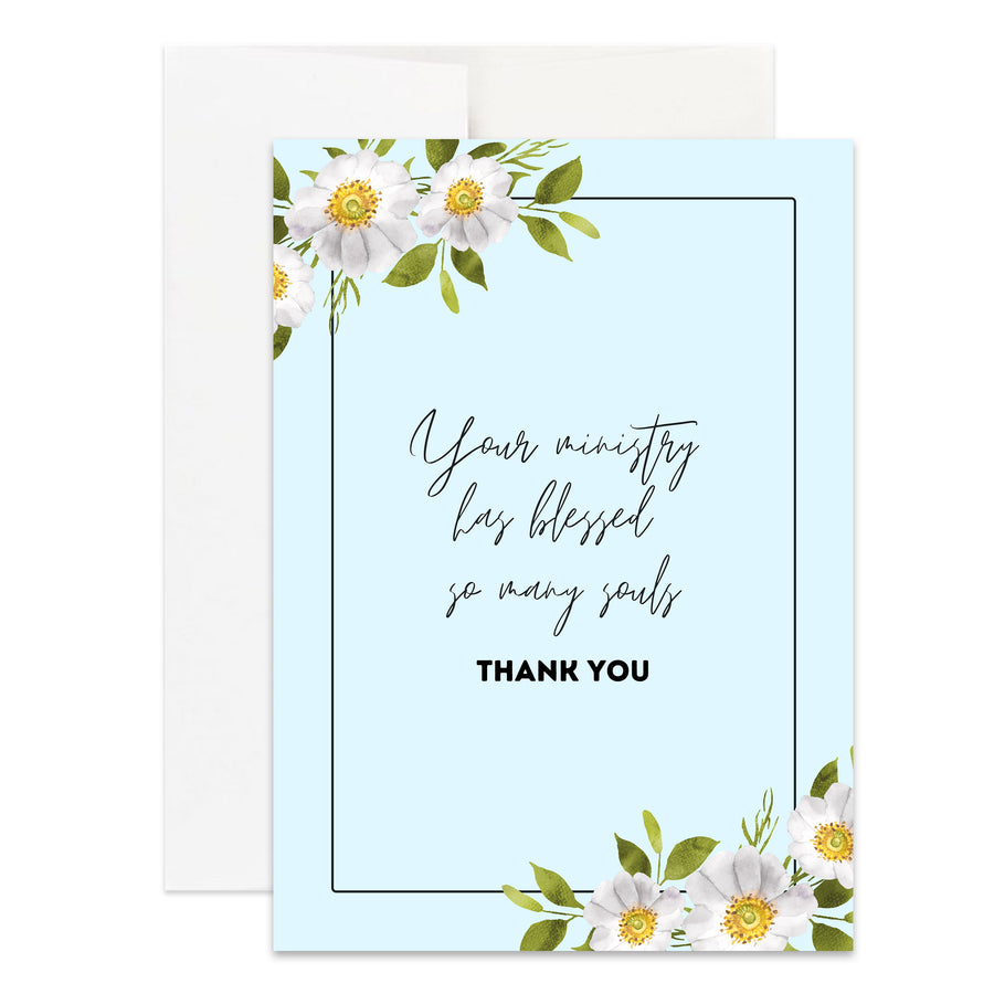 Ministry Appreciation Card Variety Pack Assortment For Pastor
