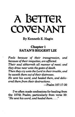 A Better Covenant - Kenneth E. Hagin