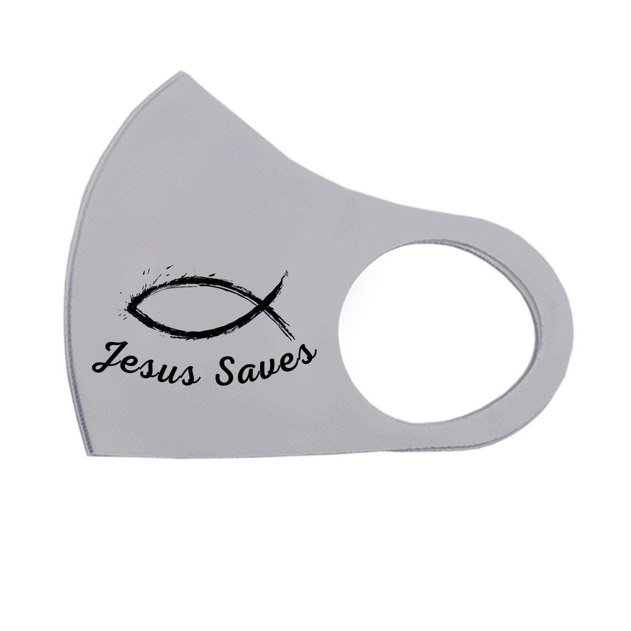 Jesus Saves Breathable Stretch Fit Mask