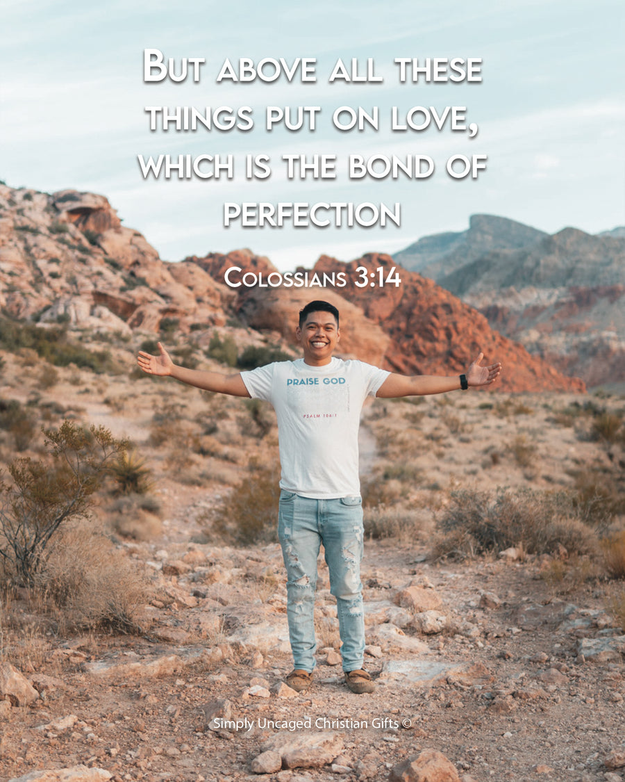 Colossians 3:14 Personalized Photo Verse