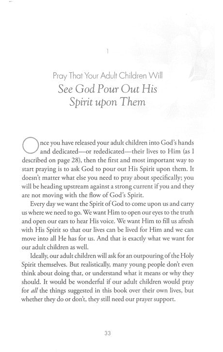 The Power Of Praying For Your Adult Children - Stormie Omartian