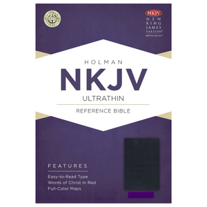 Personalized NKJV Ultrathin Reference LeatherTouch