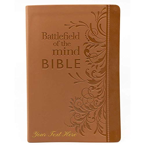 Personalized Battlefield of the Mind Bible: Renew Your Mind Through the Power of God's Word Brown