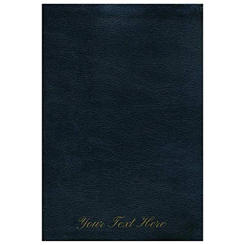 Personalized KJV Amplified Parallel Bible Large Print Bonded Leather Black
