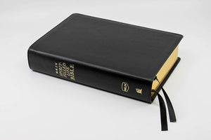 Personalized NKJV Spirit-Filled Life Bible Third Edition Genuine Leather Black Indexed Comfort Print