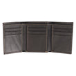 Load image into Gallery viewer, Best Dad Brown and Tan Genuine Leather Trifold Wallet
