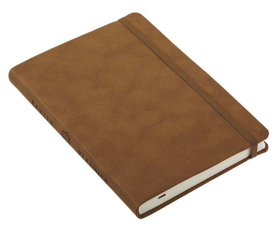 Baxter Undated Planner Brown Faux Leather