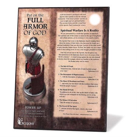 Put On The Full Armor Of God Plaque