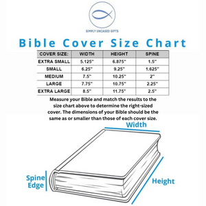 Strength & Dignity Faux Leather Proverbs 31:25 Bible Cover Personalized Bible Cover For Women (MEDIUM)
