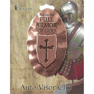 Full Armor Of God Auto Visor Clip