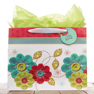 One Blessing After Another John 1:16 Large Landscape Gift Bag