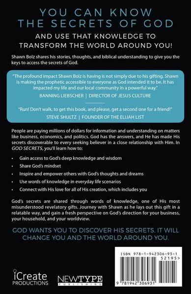 God Secrets: A Life Filled with Words of Knowledge - Shawn Bolz