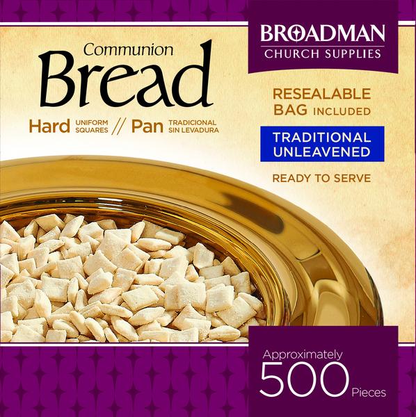 Broadman Church Hard Unleavened Communion Bread 500 pack