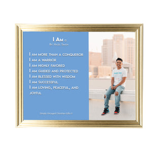 I Am Personalized Photo Poem