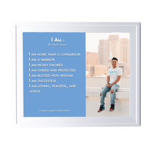 I Am Personalized Photo Poem