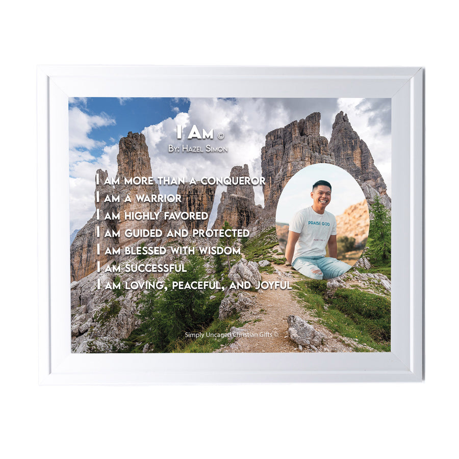 I Am Personalized Photo Poem