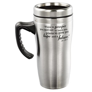 I Know The Plans Jeremiah 29:11 Stainless Steel Travel Mug