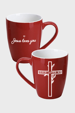 Jesus Loves You Jesus Loves Me Coffee Mug Simply Uncaged Gifts