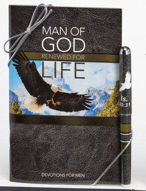 Man of God, Pen & Softcover Devotional