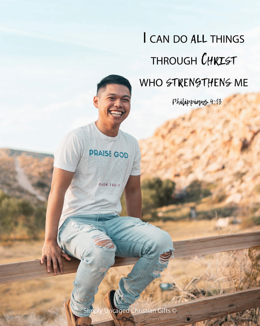 Philippians 4:13 Personalized Photo Verse