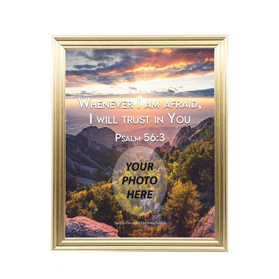 Psalm 56:3 Personalized Photo Verse