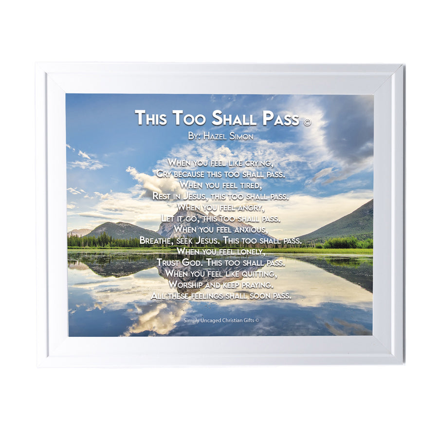 This Too Shall Pass Personalized Photo Poem