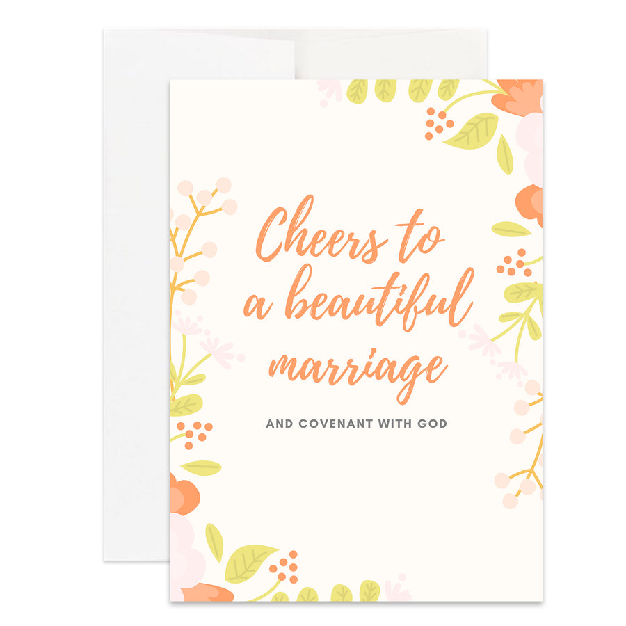 Christian Wedding Card