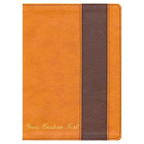 Personalized NKJV Holman Study Bible LeatherTouch Suede/Chocolate New King James Version