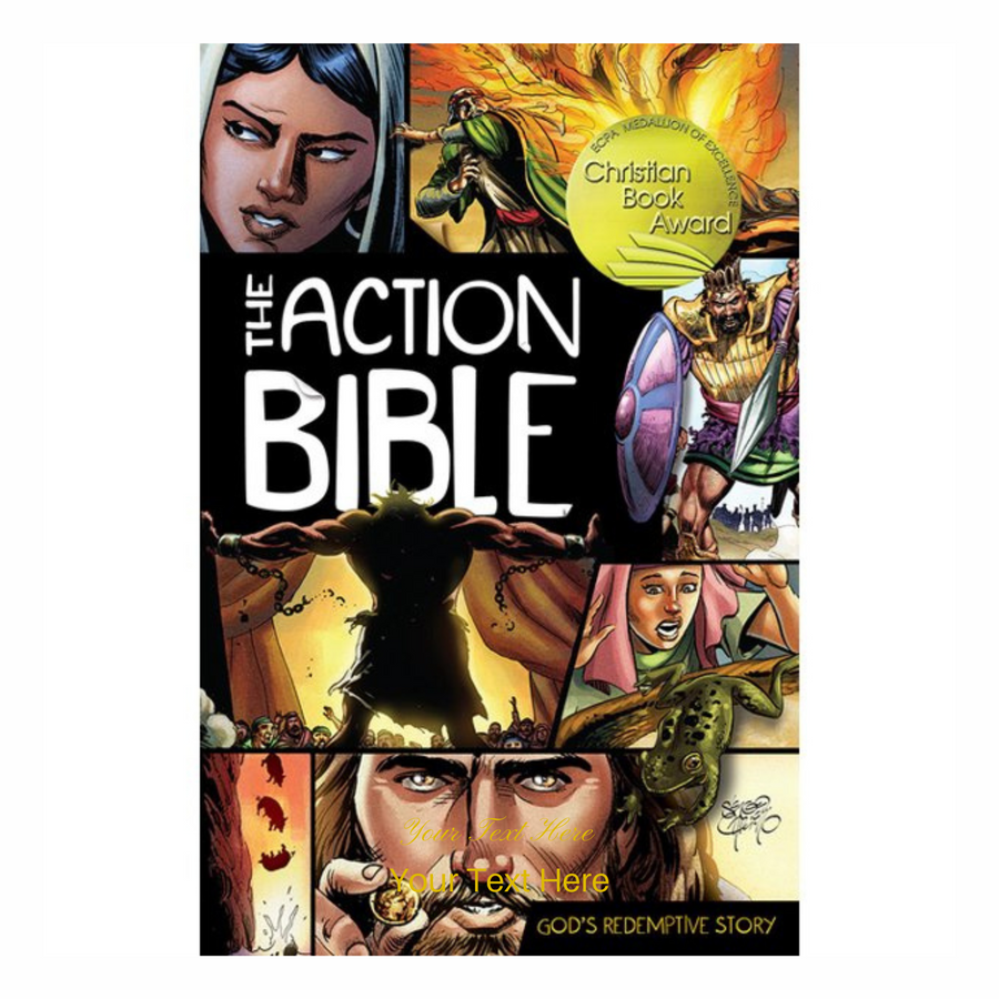 Personalized The Action Bible Hardcover