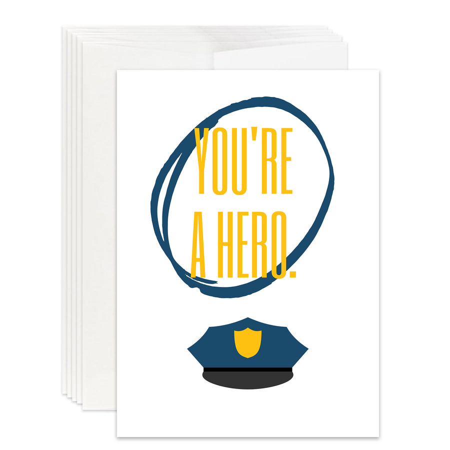 Police Appreciation Card