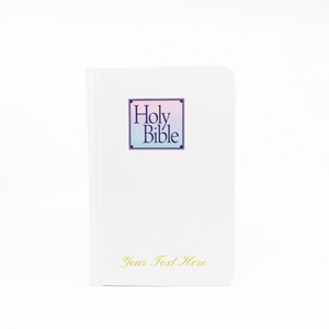Personalized KJV Baby's First Bible White