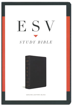 Personalized ESV Study Bible Genuine Leather Black