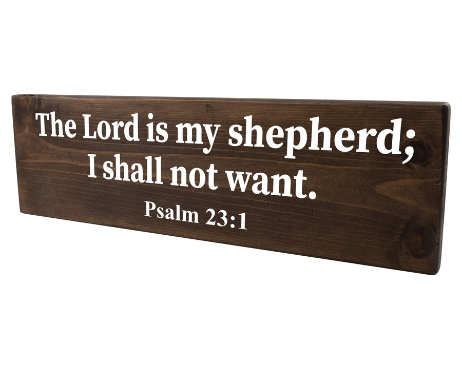 Psalm 23:1 The Lord Is My Shepherd Wood Decor